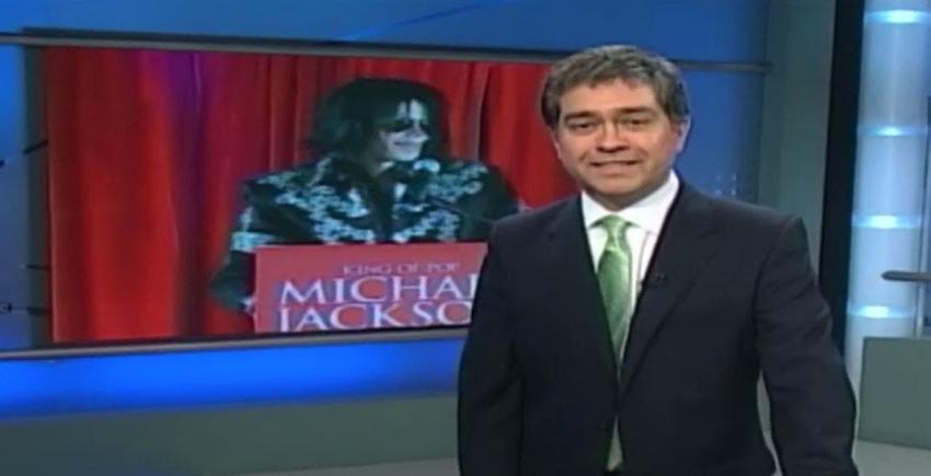 [VIDEO] Así informaba Teletrece la muerte de Michael Jackson ocho años atrás