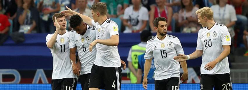 Alemania apabulla a Camerún y gana el Grupo B de la Copa Confederaciones