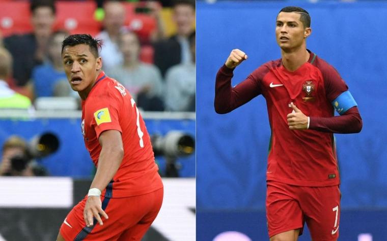 [VIDEO] Choque de titanes: Alexis Sánchez versus Cristiano Ronaldo