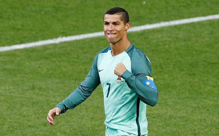 Un “enfocado” Cristiano Ronaldo amenaza a Chile en práctica de Portugal
