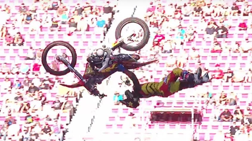 [VIDEO] El salto con que "Astroboy" Villegas brilló en freestyle de Nitro World Games