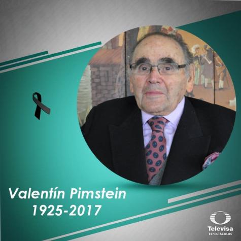 Muere Valentín Pimstein, el productor chileno ícono de las teleseries mexicanas