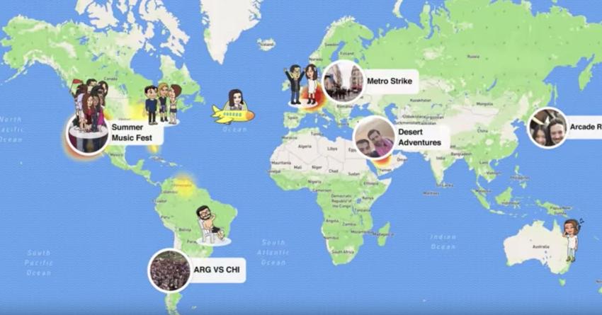 La nueva función de Snapchat que te permitirá ver cada paso que siguen tus amigos