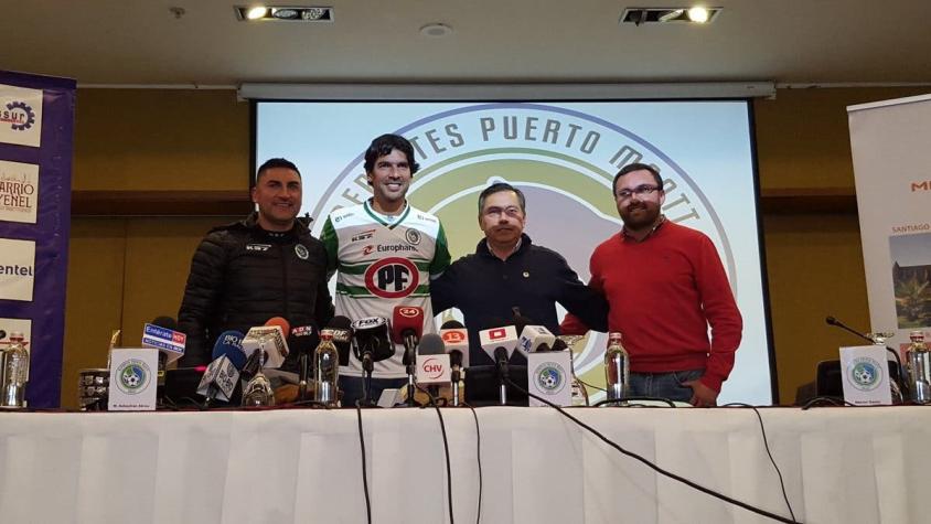 Sebastián Abreu es presentado en Puerto Montt: "Me gusta ayudar pero no vengo a imponer liderazgo"