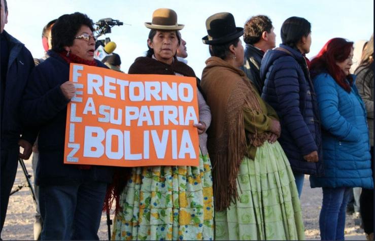 Evo Morales recibirá esta tarde a Bolivianos detenidos en Chile e insiste que "son inocentes"