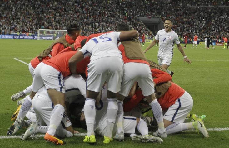 [VIDEO] Así se vivió el partido entre Chile y Portugal "a ras de suelo" en el Arena Kazán