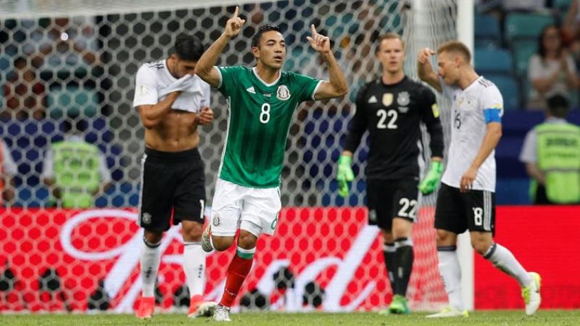 [VIDEO] El feroz misilazo de México para poner el gol "del honor" ante Alemania