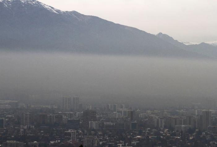 Se decreta segunda preemergencia ambiental del año para este lunes en Santiago