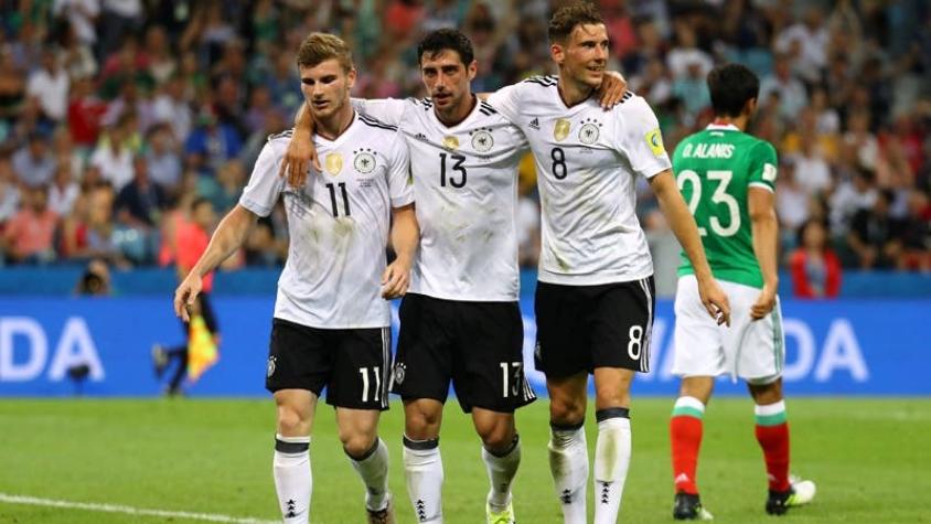 Tres jugadores alemanes lideraron tabla de goleadores de la Copa Confederaciones