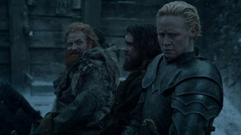 "Game of thrones": la extraña escena de Tormund y Brienne que fue eliminada de la nueva temporada