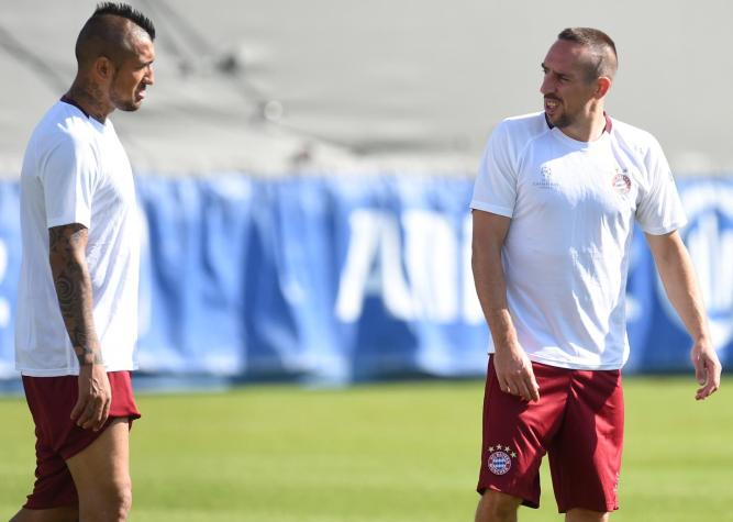 [VIDEO] Franck Ribery: el mayor hincha del "Rey" Arturo