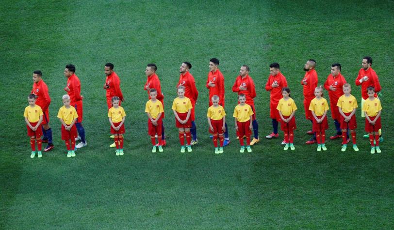 [VIDEO] Así se escuchó el himno de Chile en la final de la Copa Confederaciones