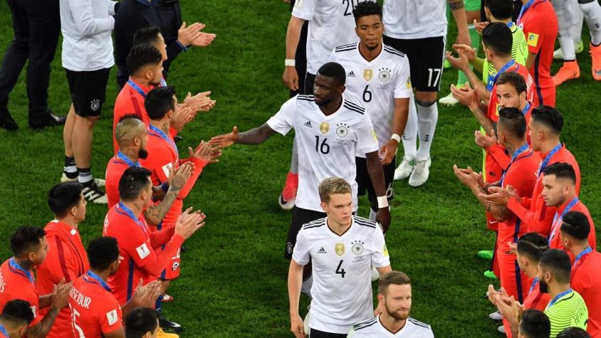 Alemania felicita a Chile tras la final: “¡Fueron un rival difícil en ambas ocasiones!”