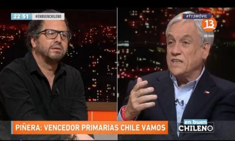 ¿Los votos de Ossandón se sumarían a Sebastián Piñera?