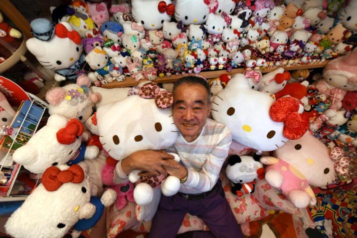 La colección Hello Kitty más grande del mundo pertenece a un ex policía