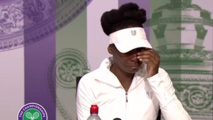 El duro momento de Venus Williams: "No hay palabras para describir lo devastador que es"