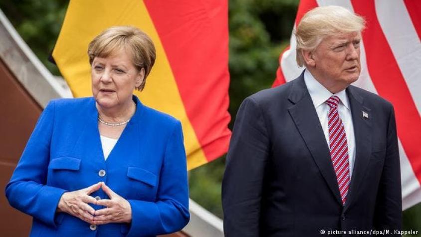 Trump llama a Merkel para garantizar "éxito" en cumbre G20