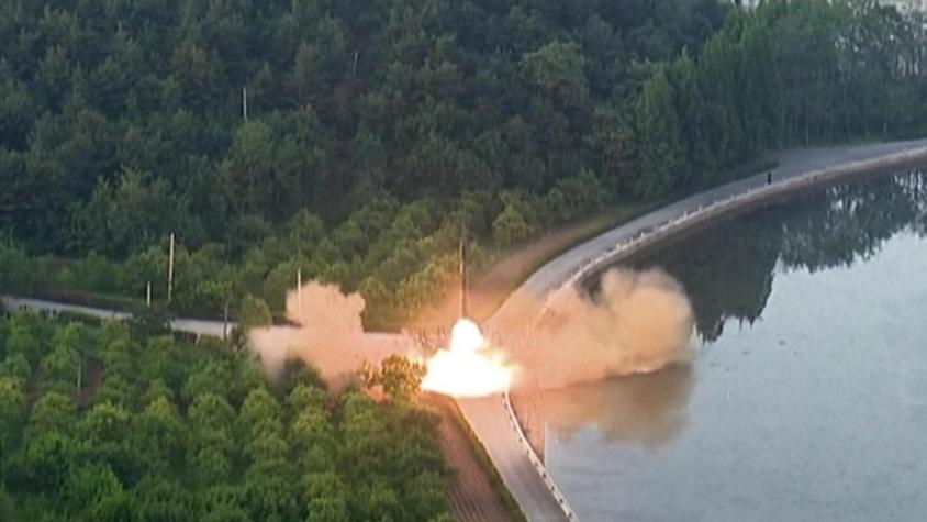 [VIDEO] El potente misil que lanzó Corea del Norte