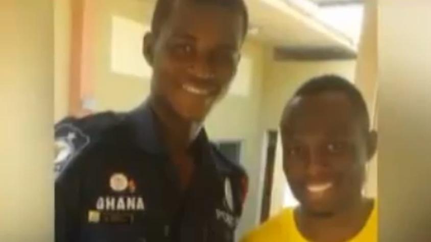 Samuel Sarfo, el policía que cuidaba a la selección de fútbol de Ghana y terminó jugando