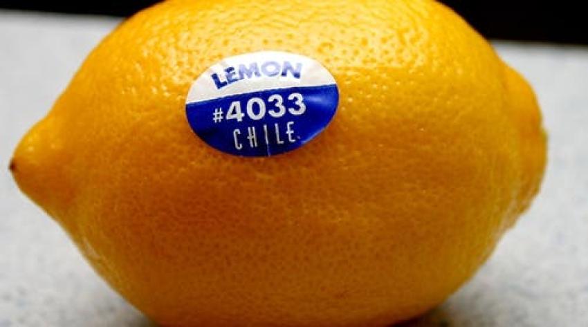 La verdad sobre los stickers que vienen en las frutas