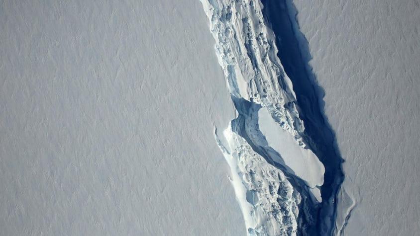 Cómo evitar que sea un peligro el inmenso iceberg que está por desprenderse en la Antártica
