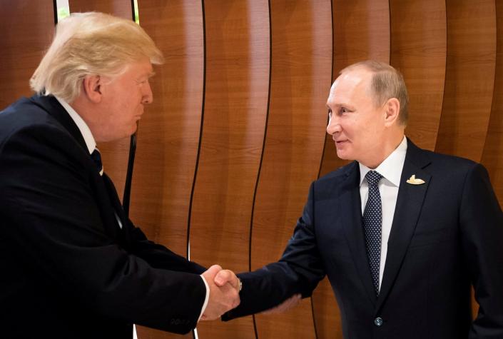 Así fue el primer encuentro entre Trump y Putin en el G20