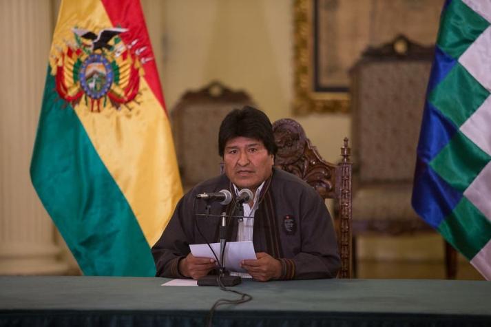 Morales anuncia que carabineros detenidos en Bolivia serán "restituidos"
