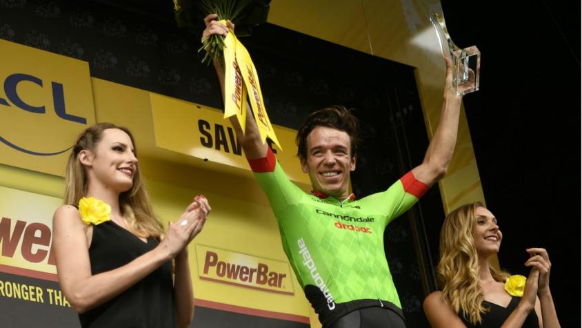Colombiano Rigoberto Urán gana la novena etapa del Tour de Francia