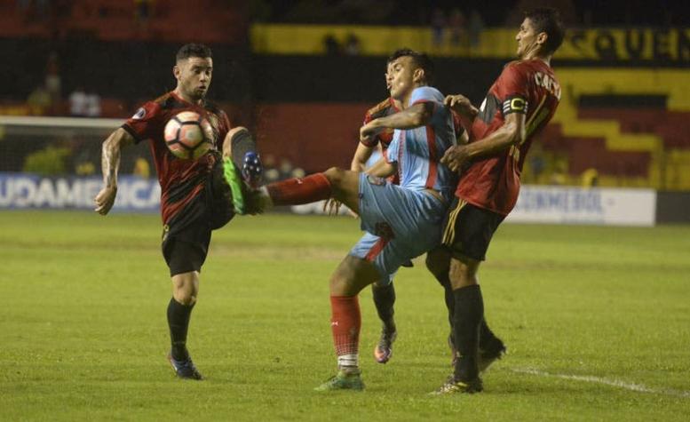 [VIDEO] Eugenio Mena marca su primer gol en Sport Recife en victoria sobre Coritiba