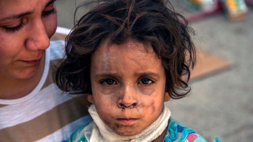 La dramática situación de los sobrevivientes de Mosul: "Los niños han estado viviendo como ratones"
