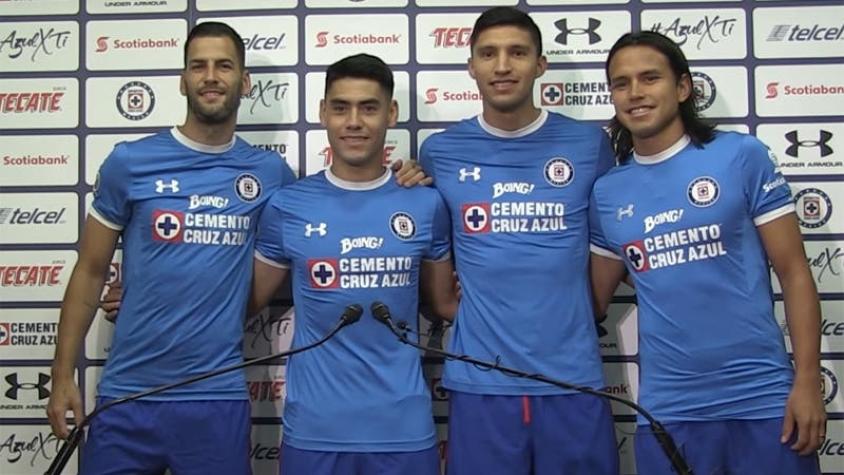 [VIDEO] Felipe Mora es presentado con la camiseta "9" en el Cruz Azul