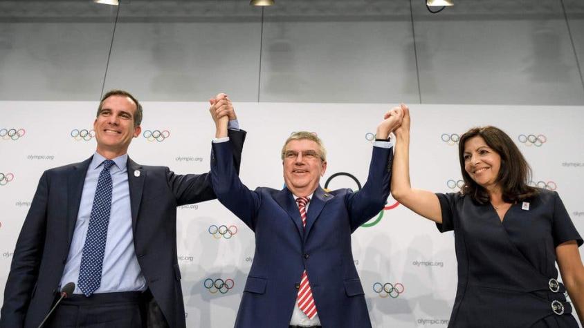 París y Los Ángeles organizarán los Juegos Olímpicos de 2024 y 2028