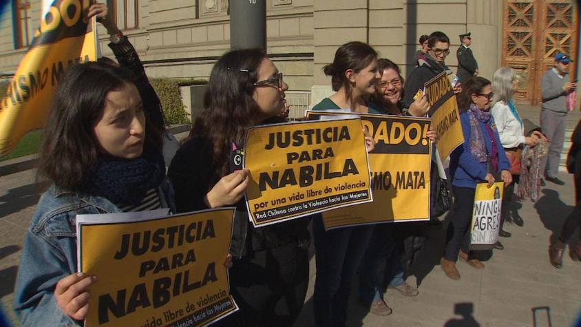 [VIDEO] Protestas por rebaja de condena a agresor de Nabila Rifo deja 8 detenidos
