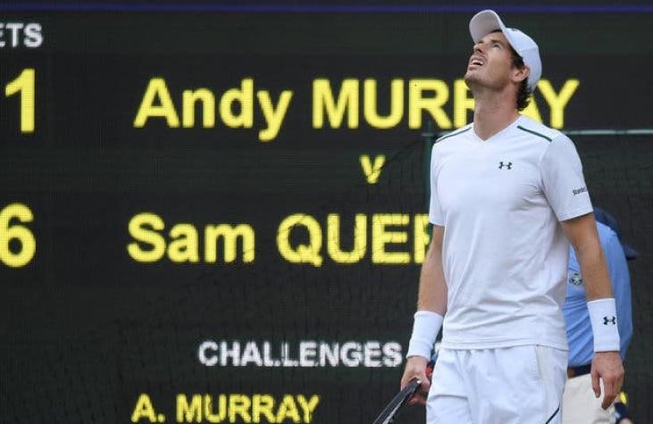 Murray no podrá defender la corona: Es eliminado en cuartos de final de Wimbledon