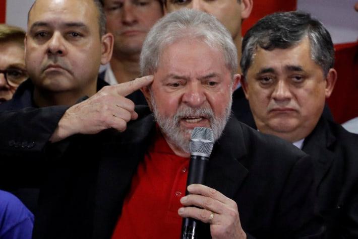 Lula rechaza su condena: "Están destruyendo la democracia en Brasil"