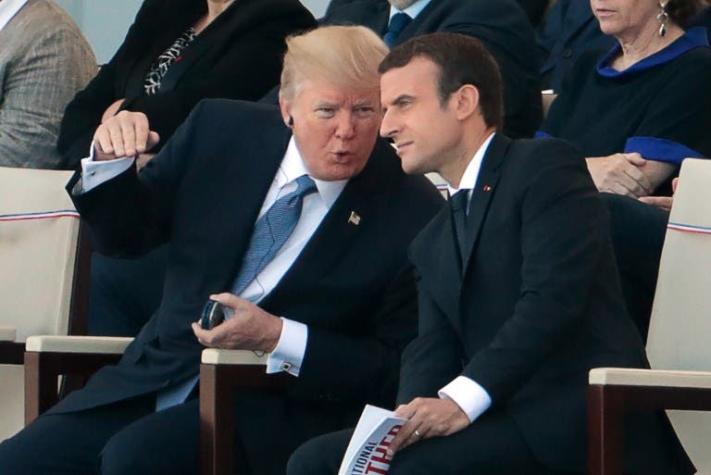 Francia celebra su fiesta nacional con Trump como invitado de honor
