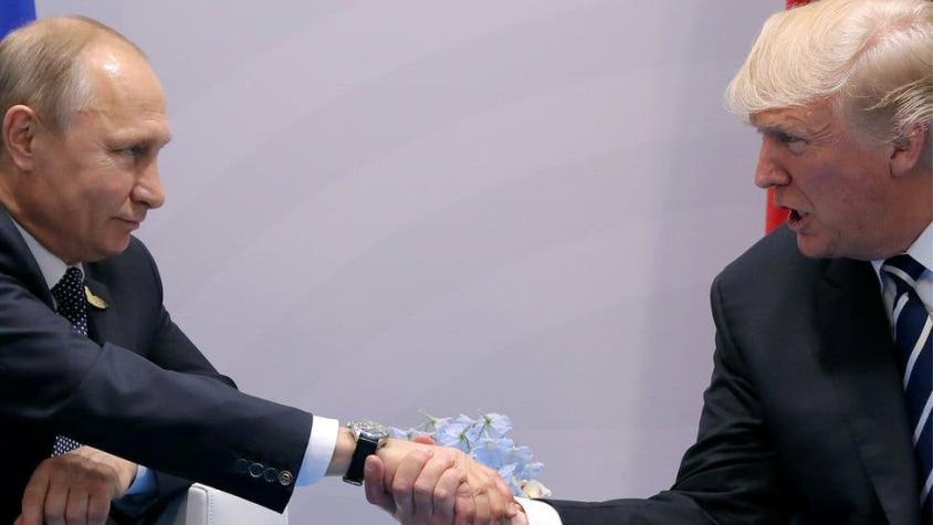 Donald Trump sostuvo encuentro con mandatario ruso Vladimir Putin del que no se había informado