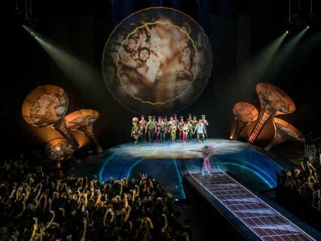 Con Cerati omnipresente: las claves del inicio de “Séptimo día” del Cirque du Soleil