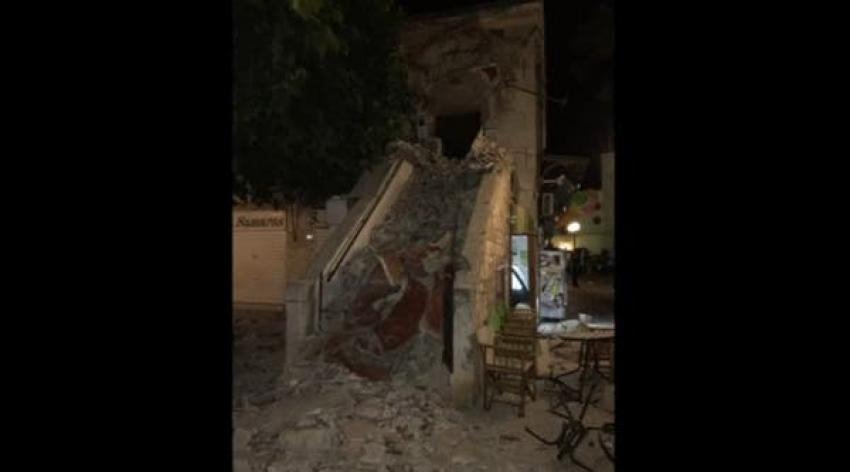 Al menos dos muertos en Grecia tras sismo de magnitud 6.7