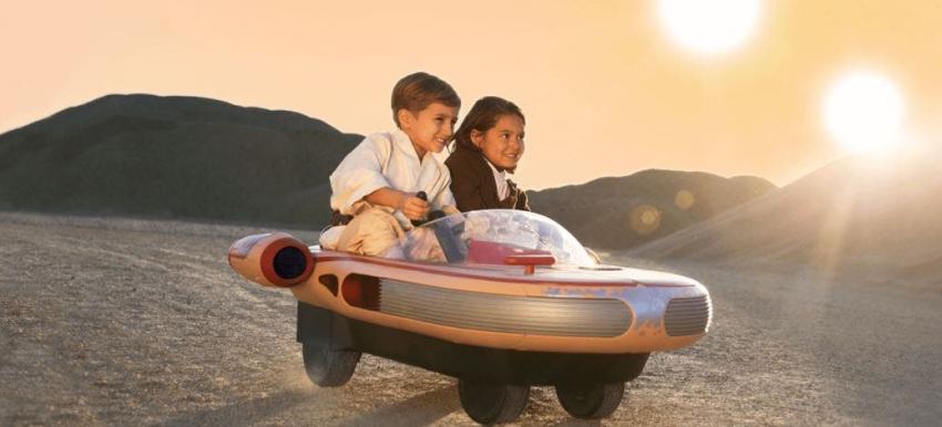 [Video] Un sueño hecho realidad: Así es el Landspeeder de Luke Skywalker para niños