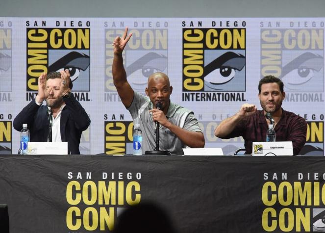 Will Smith defiende a Netflix de las críticas en la Comic-Con de San Diego