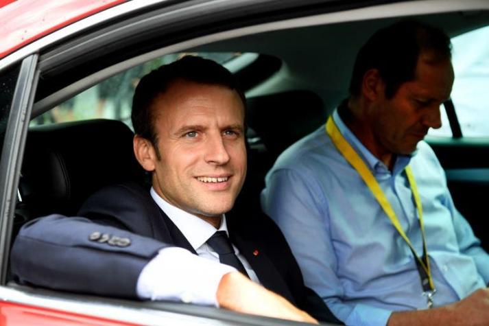 Fuerte caída de la popularidad del presidente francés Emmanuel Macron