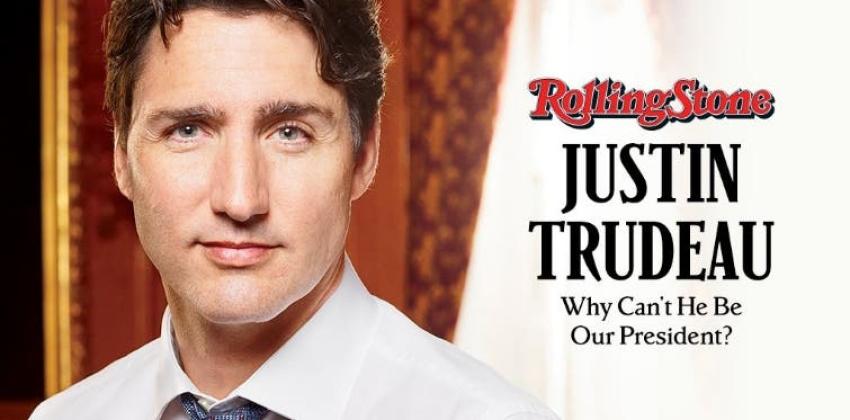 Rolling Stone pone en portada a Justin Trudeau y se pregunta: ¿Por qué no es el Presidente de EE.UU?