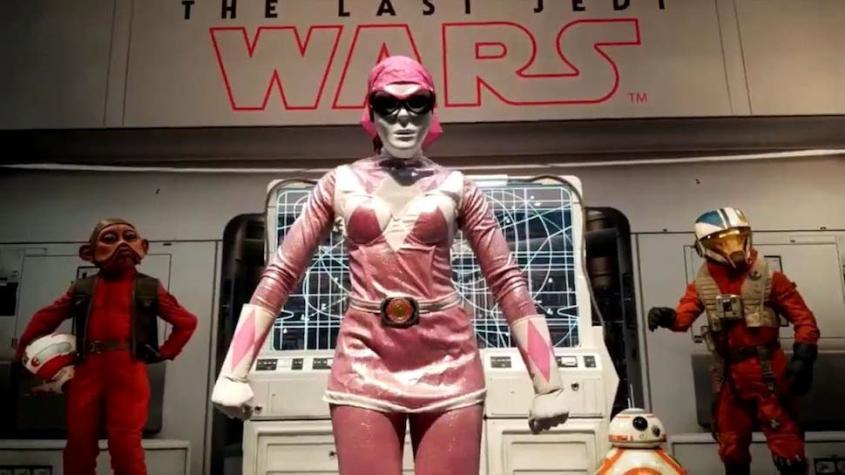 Esta actriz se paseó por la Comic-Con disfrazada de "Power Ranger" y nadie la reconoció