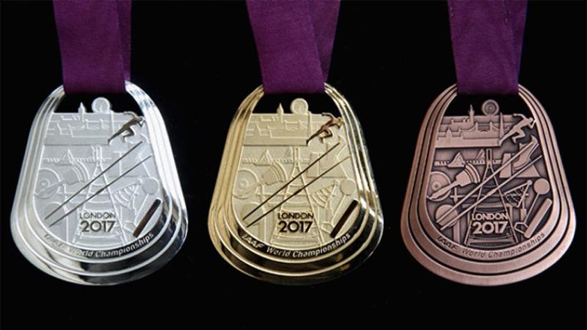 [VIDEO] Conoce las medallas que recibirán los atletas en el Mundial de Londres 2017