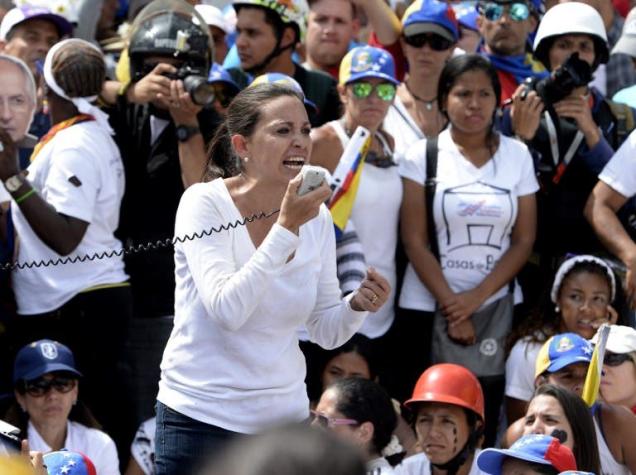 María Corina Machado emplaza a la comunidad internacional tras constituyente en Venezuela