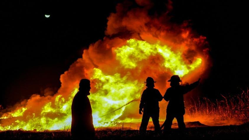 Policía italiana detiene a 15 bomberos pirónamos en Sicilia