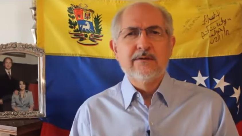 Opositor venezolano Antonio Ledezma vuelve a quedar en prisión domiciliaria