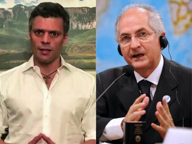 Venezuela: Confirman que Leopoldo López y Antonio Ledezma fueron devueltos a cárcel de Ramo Verde