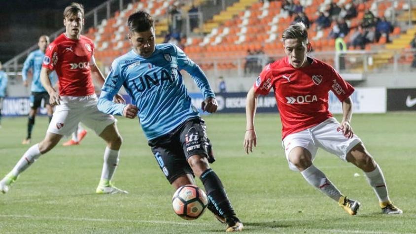 Iquique vuelve a caer ante Independiente y se despide de la Copa Sudamericana